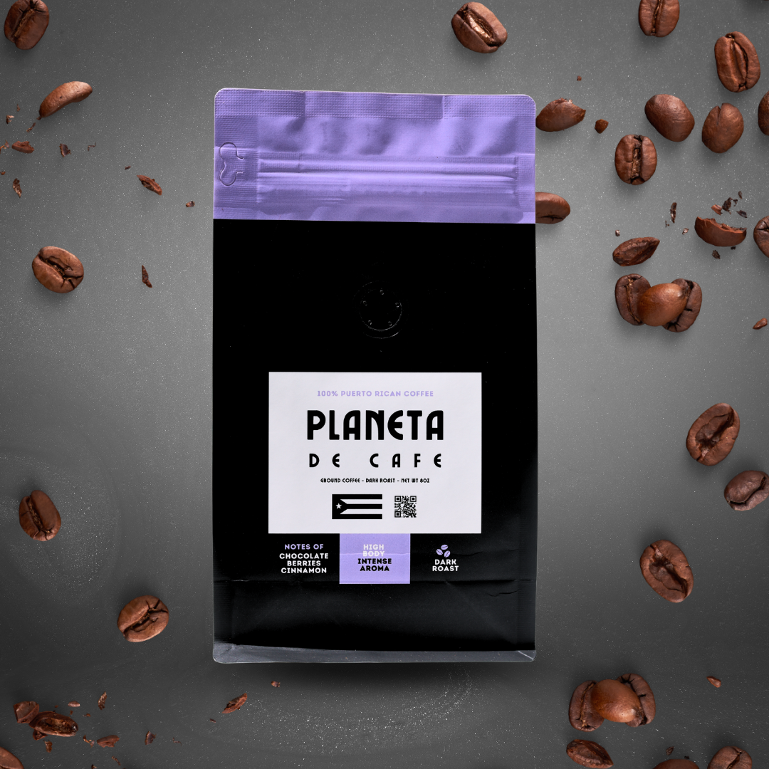 Puerto Rican Dark Roast Coffee - Whole Bean