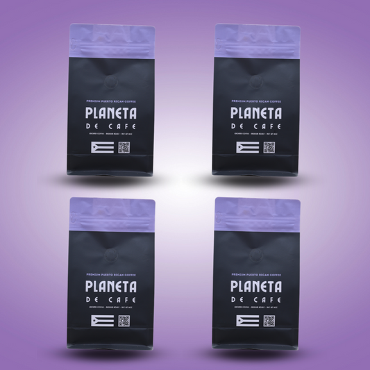 Premium Puerto Rican Coffee 4 Pack - Ground