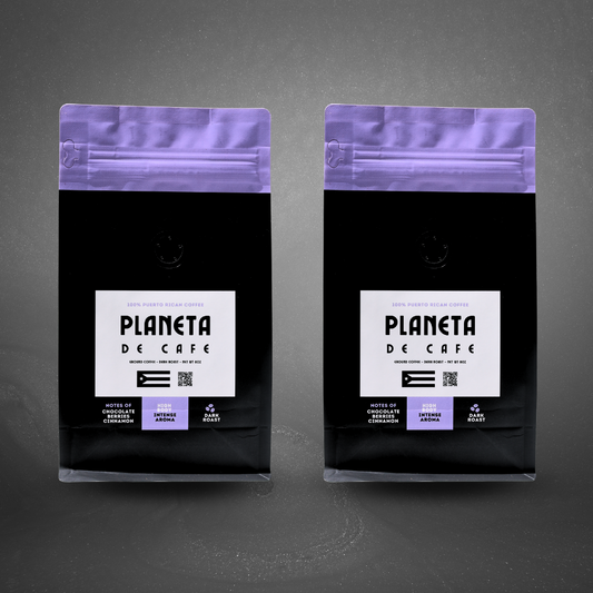 Puerto Rican Dark Roast Coffee Double Pack - Ground